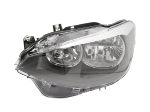 Far fata Stanga (H7/H7/W21W, electric, cu motor, culoare insert: argintiu, culoare semnalizator: argintiu) potrivit BMW 1 (F20), 1 (F21) - Img 1
