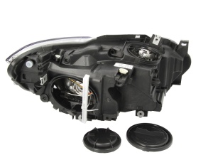 Far fata Stanga (H7/H7/W21W, electric, cu motor, culoare insert: argintiu, culoare semnalizator: argintiu) potrivit BMW 1 (F20), 1 (F21) - Img 2