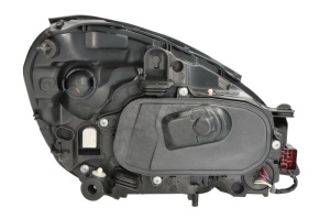 Far fata Stanga (H7/H9/LED, electric, cu motor, culoare insert: cromat, culoare semnalizator: alb) potrivit VOLVO S60 II, V60 I - Img 2