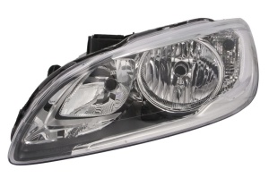 Far fata Stanga (H7/H9/LED/PWY24W, electric, cu motor, culoare insert: negru) potrivit VOLVO S60 II, V60 I - Img 1