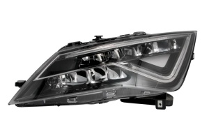 Far fata stanga potrivit Seat LEON 5F 2012-2019 - LED, electric, cu motor