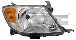 Far fata stanga potrivit Toyota HILUX VII 2004-2008 - H4, electric, fara motoras, culoare semnalizator: portocaliu - Img 2