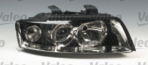 Far Stanga (bi-xenon, D1S/H6W/H7, electric, cu motor, culoare semnalizator: transparent) potrivit AUDI A4 B6 -12.04 - Img 3