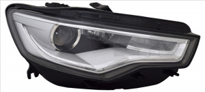 Far Stanga (D3S/H7/LED, electric, cu motor) potrivit AUDI A6 ALLROAD C7, A6 C7