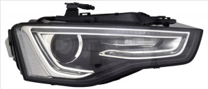 Far Stanga (D3S/LED, electric, cu motor, DRL) potrivit AUDI A5 2011-2012
