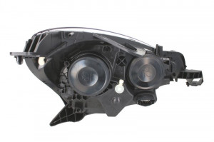 Far Stanga (H1/H7, electric, cu motor, culoare insertie: cromat/negru) potrivit CITROEN DS3 - Img 2