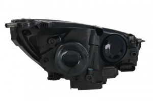 Far Stanga (H1/H7, electric, cu motor, culoare insertie: negru) potrivit FORD FOCUS III, FOCUS III/KOMBI; -04.18 - Img 2