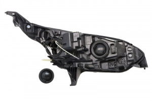 Far Stanga (H15/H7, electric, cu motor, culoare insertie: negru) potrivit FORD TOURNEO CONNECT V408 NADWOZIE WIELKO, TRANSIT CONNECT, TRANSIT CONNECT V408/MINIVAN - Img 2