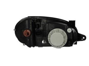 Far Stanga (H4, electric, fara motoras, culoare insert: gri, culoare semnalizator: transparent) potrivit DAEWOO LANOS; FSO LANOS - Img 2