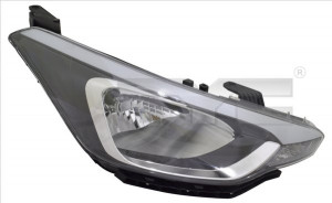 Far Stanga (H4, electric, fara motoras) potrivit HYUNDAI I20 ACTIVE, I20 II - Img 3
