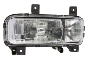 Far stanga (H4/H1/W5W, reglaj manual/electric, fara motor, cu halogen) MERCEDES ATEGO 01.98-10.04 - Img 1