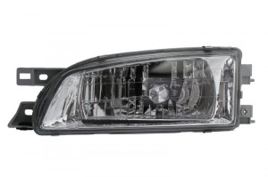 Far Stanga (H4, manual, fara motoras, culoare insertie: cromat, culoare semnalizator: transparent) potrivit SUBARU IMPREZA