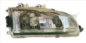 Far Stanga (H4, mecanic, culoare insertie: cromat) potrivit HONDA CIVIC V - Img 3