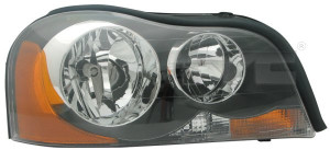 Far Stanga (H7/H7, electric, fara motoras, culoare insertie: negru) potrivit VOLVO XC90 I - Img 3