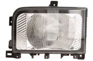 Far Stanga (halogen, H4/W5W, electric, cu motor, culoare insertie: cromat) potrivit NISSAN CABSTAR E - Img 1