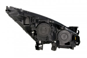 Far Stanga (halogen, H9, electric, cu motor, culoare insertie: gri, culoare semnalizator: transparent) potrivit PEUGEOT 3008 -09.13 - Img 2