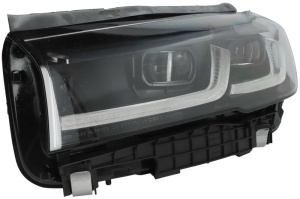 Far Stanga (LED, electric, cu motor, culoare insert: negru) potrivit BMW 5 G30, G31, G38, F90 2017-2023
