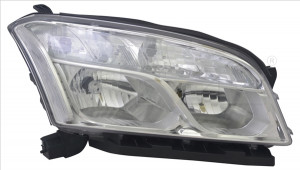 Far stanga potrivit CHEVROLET TRAX dupa 2012 - (H1/H7, reglaj electric, cu motoras, fundal transparent)