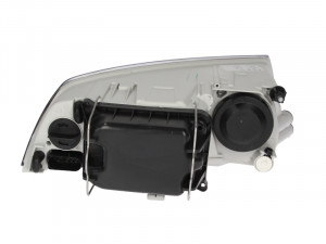 Far stanga potrivit SKODA OCTAVIA II - (H1/H7, reglaj electric, cu motoras, fundal negru) - Img 2