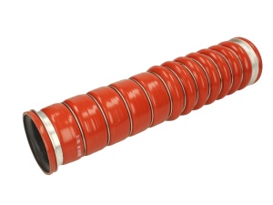 Furtun Intercooler (74,5mmx430mm, rosu) potrivit RVI PREMIUM 2 DXi7 10.05-