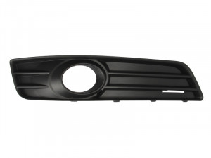 Grila bara Dreapta inchis, cu locas proiector, plastic, negru, TUV potrivit AUDI A3 2003-2013 2008-2012