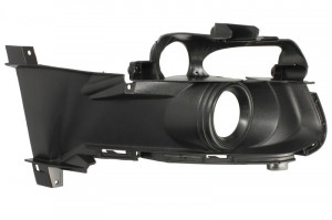 Grila bara fata dreapta potrivit FORD MUSTANG 2015-2018 - cu locas proiectoare, plastic, negru