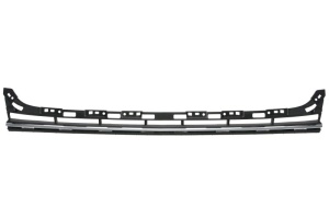 Grila bara fata potrivita Audi A8 D5 dupa 2017 - plastic, negru / crom