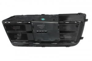 Grila bara fata stanga cu dunga crom, plastic, negru lucios/crom potrivit AUDI Q5 FY 01.17-10.20 - Img 2