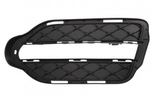 Grila bara fata Stanga cu locas lumini zi, plastic, negru potrivit MERCEDES GLK X204 2008-2015 2012-2015