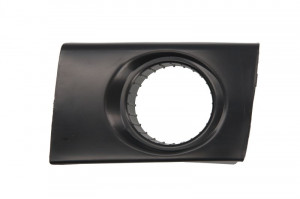 Grila bara fata Stanga cu locas proiector, plastic, grunduit potrivit HYUNDAI TUCSON dupa 2004 2004-2010