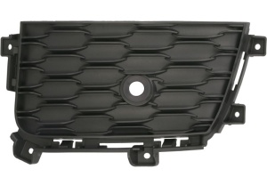 Grila bara fata stanga neagra, cu locas senzori parcare, potrivita Jeep Grand Cherokee V (dupa 2020) Altitude / Laredo / Limited / Overland