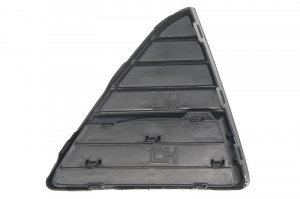 Grila bara fata Stanga plastic, negru/negru lucios potrivit FORD FOCUS III; 2010-2020 2010-2014 - Img 2