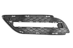 Grila bara fata Stanga potrivit MERCEDES B SPORTS TOURER (W246, W242) 2011-2018 2011-2014 - (cu gauri pentru lumini de zi, negru)