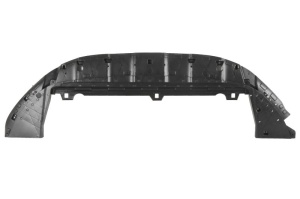 Grila bara fata stanga potrivit Volvo XC60 I 2013-2017 - plastic, negru, Bomper sub acoperire