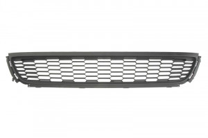 Grila bara plastic, negru, potrivit VW POLO, POLO IV, POLO V dupa 2002 dupa 2009