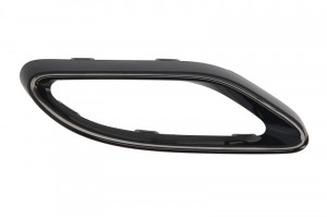 Grila bara Spate Dreapta plastic, negru lucios potrivit MERCEDES A V177, A W177 dupa 2019 dupa 2018