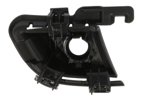 Grila proiector Stanga potrivit PORSCHE MACAN dupa 2014 2002-2004 - (TURBO, cu orificii proiector ceata, cu gauri pentru senzorii de parcare, negru) - Img 2
