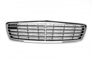 Grila radiator (CLASSIC/ELEGANCE, crom) potrivit MERCEDES E T-MODEL (S211), E (VF211), E (W211) 1.8-6.2 03.02-07.09 -04.06 - Img 1