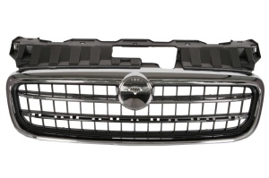 Grila radiator cu cadru, crom/negru potrivit FIAT LINEA 1.3D-1.6D 2006-2015