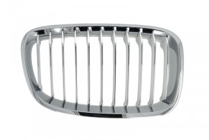 Grila radiator Dreapta potrivit BMW 1 (F20), 1 (F21) 1.5-3.0 2011-2015 - (URBAN, alb/crom)