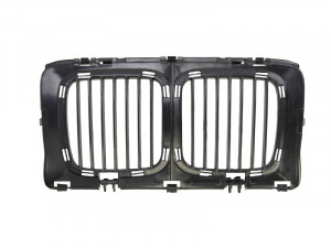 Grila radiator Mijloc potrivit BMW 5 (E34) 1.8-4.0 1987-1996 1987-1993 - (interior, negru)