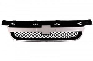 Grila radiator potrivit CHEVROLET AVEO / KALOS; DAEWOO KALOS 1.2-1.5 dupa 2002 - (crom)