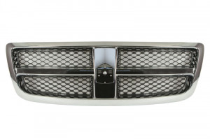 Grila radiator potrivit DODGE RAM 2008-2012 - (negru/crom)