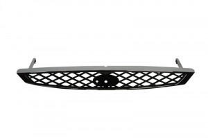 Grila radiator potrivit FORD FOCUS I, FOCUS I/combi; ZX3, FOCUS ZX5 1.4-2.0 1998-2005 pana in 2004 - (crom/negru)