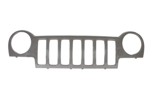 Grila radiator potrivit JEEP CHEROKEE, LIBERTY 2.4-3.7 2001-2004 - (partea exterioara, grunduit)