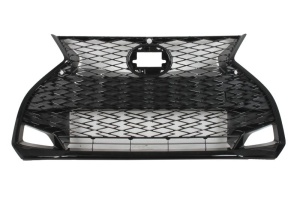 Grila radiator potrivit LEXUS IS III XE30 dupa 2020 - (cu gaura pentru camera, cu orificii ale senzorului de parcare; F-SPORT)