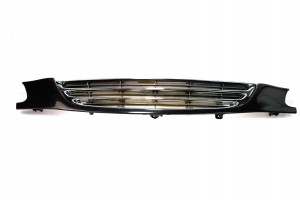 Grila radiator potrivit TOYOTA AVENSIS 1.6-2.0D 1997-2003 pana in 2000 - (crom/grunduit)