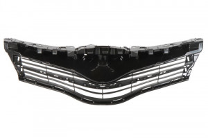 Grila radiator potrivit TOYOTA YARIS, YARIS/HATCHBACK 1.0-1.8 dupa 2010 - (negru, CAPA)