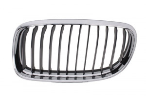 Grila radiator Stanga crom/negru potrivit BMW Seria 3 E90, 3 E91 1.6-4.4 2004-2012