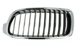 Grila radiator Stanga potrivit BMW 3 (F30, F80), 3 (F31) 1.5-3.0H 2011-2019 - (LUXURY, crom)